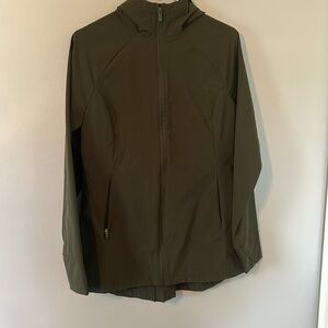 Women's green jacket